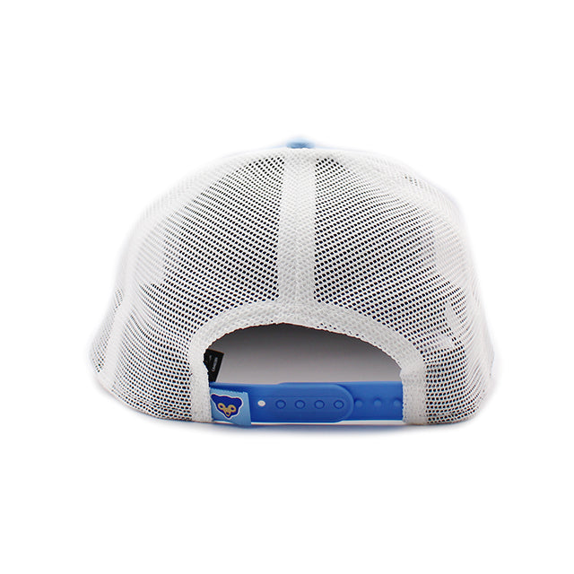 ニューエラ キャップ 9SEVENTY ストレッチ スナップバック シカゴ カブス MLB STRETCH MESH SNAPBACK CAP SKY BLUE