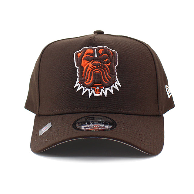 ニューエラ キャップ 9FORTY クリーブランド ブラウンズ NFL A-FRAME SNAPBACK CAP BROWN