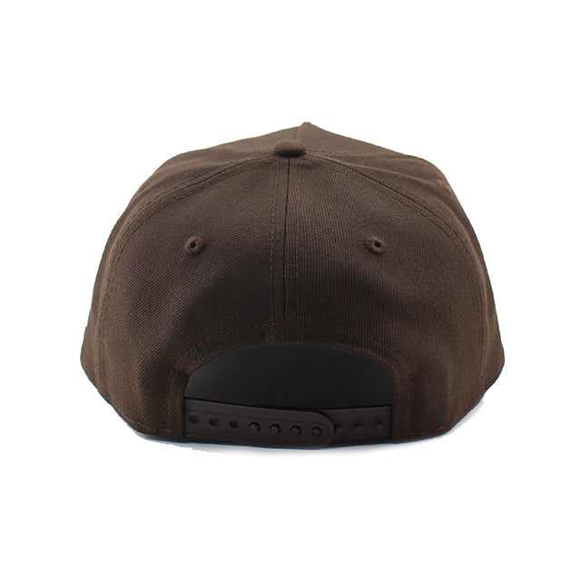 ニューエラ キャップ 9FORTY クリーブランド ブラウンズ NFL A-FRAME SNAPBACK CAP BROWN