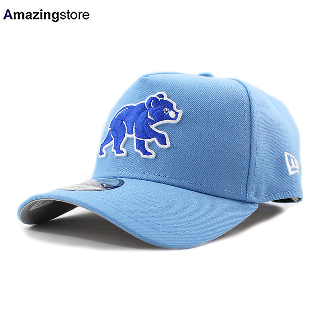 ニューエラ キャップ 9FORTY シカゴ カブス MLB A-FRAME SNAPBACK CAP LIGHT BLUE