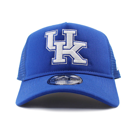 ニューエラ メッシュキャップ 9FORTY ケンタッキー ワイルドキャッツ NCAA A-FRAME TRUCKER MESH CAP BLUE