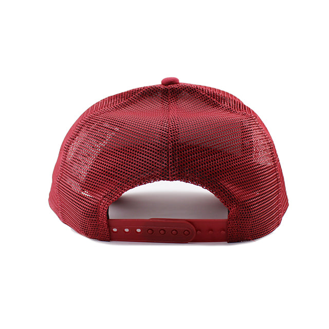 ニューエラ メッシュキャップ 9FORTY アラバマ クリムゾンタイド NCAA A-FRAME TRUCKER MESH CAP BRICK RED