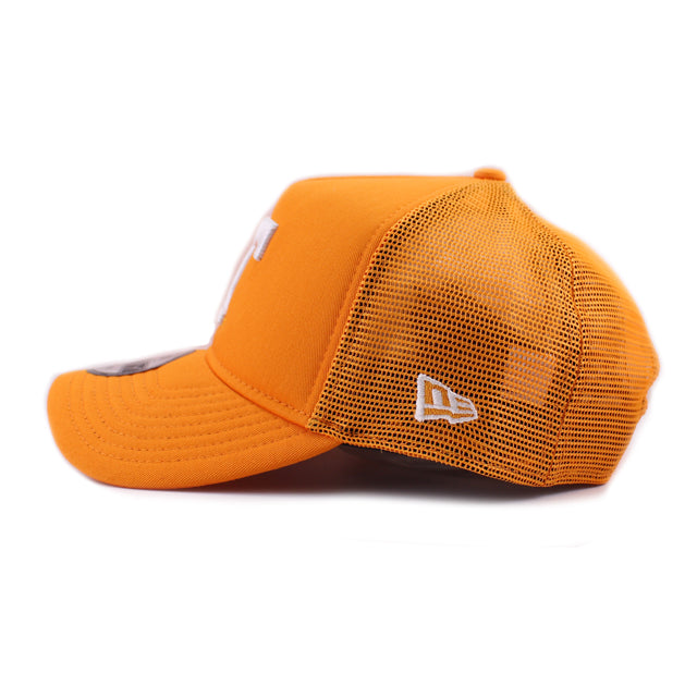 ニューエラ メッシュキャップ 9FORTY テネシー ボランティアズ NCAA A-FRAME TRUCKER MESH CAP ORANGE