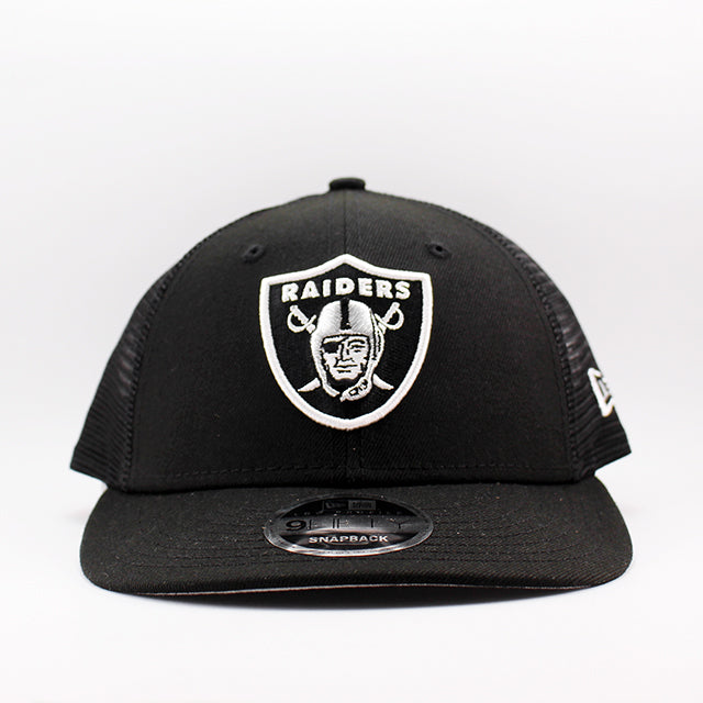 ニューエラ メッシュキャップ LP9FIFTY ラスベガス レイダース TRUCKER MESH CAP BLACK
