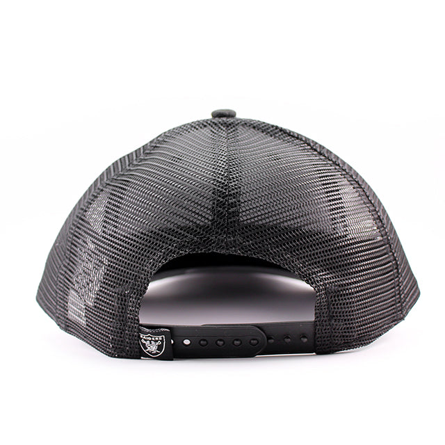 ニューエラ メッシュキャップ LP9FIFTY ラスベガス レイダース TRUCKER MESH CAP BLACK