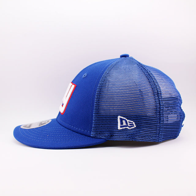 ニューエラ メッシュキャップ LP9FIFTY ニューヨーク ジャイアンツ TRUCKER MESH CAP BLUE