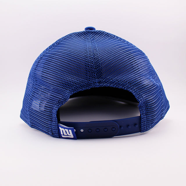 ニューエラ メッシュキャップ LP9FIFTY ニューヨーク ジャイアンツ TRUCKER MESH CAP BLUE