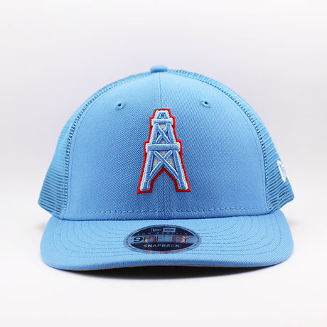 ニューエラ メッシュキャップ LP9FIFTY ヒューストン オイラーズ NFL TRUCKER MESH CAP LIGHT BLUE