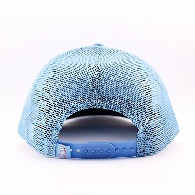 ニューエラ メッシュキャップ LP9FIFTY ヒューストン オイラーズ NFL TRUCKER MESH CAP LIGHT BLUE