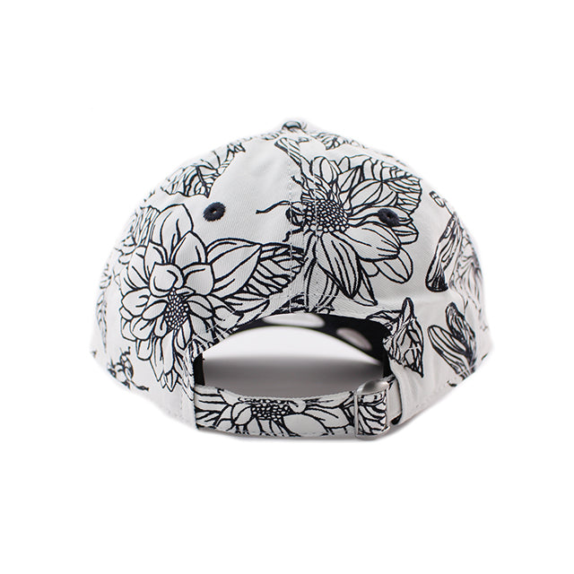 女性用 ニューエラ キャップ 9TWENTY ストラップバック ニューヨーク ヤンキース MLB FLORAL CORE CLASSIC STRAPBACK CAP WHITE