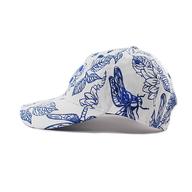 女性用 ニューエラ キャップ 9TWENTY シカゴ カブス MLB FLORAL CORE CLASSIC STRAPBACK CAP WHITE