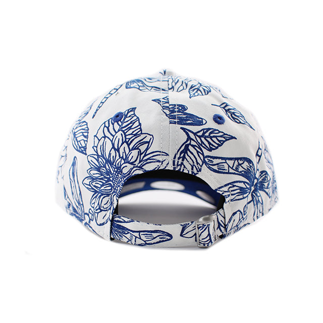 女性用 ニューエラ キャップ 9TWENTY シカゴ カブス MLB FLORAL CORE CLASSIC STRAPBACK CAP WHITE