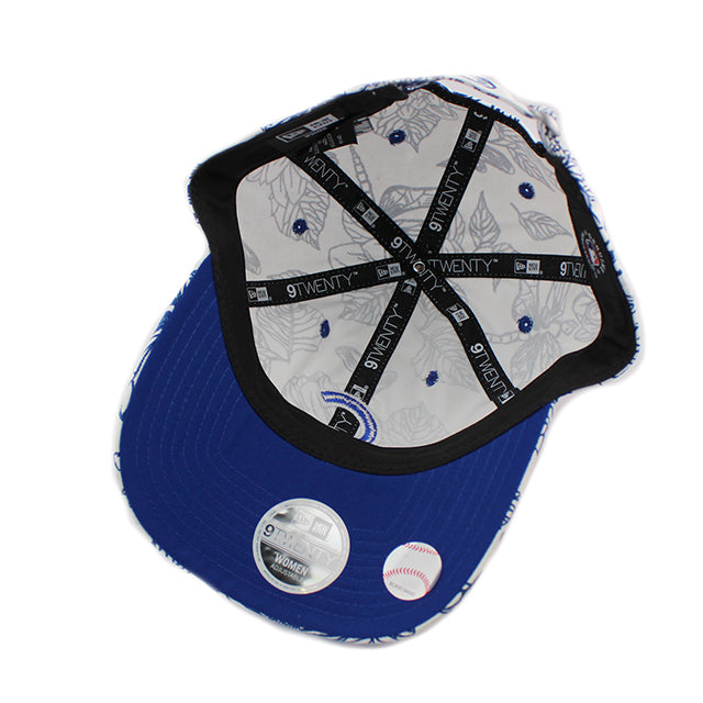 女性用 ニューエラ キャップ 9TWENTY シカゴ カブス MLB FLORAL CORE CLASSIC STRAPBACK CAP WHITE