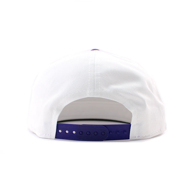 ニューエラ キャップ GOLFER ロサンゼルス レイカーズ NBA SNAPBACK CAP WHITE