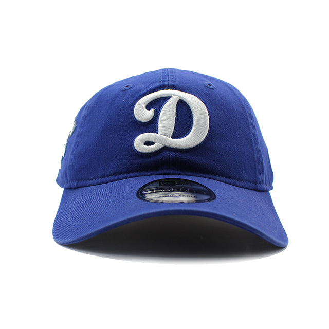 大谷翔平モデル ニューエラ 9TWENTY ロサンゼルス ドジャース MLB D LOGO SHOHEI OHTANI BATTING STRAPBACK CAP ROYAL BLUE