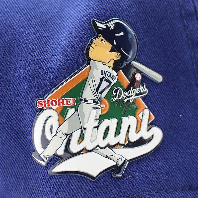 大谷翔平モデル ニューエラ 9TWENTY ロサンゼルス ドジャース MLB D LOGO SHOHEI OHTANI BATTING STRAPBACK CAP ROYAL BLUE
