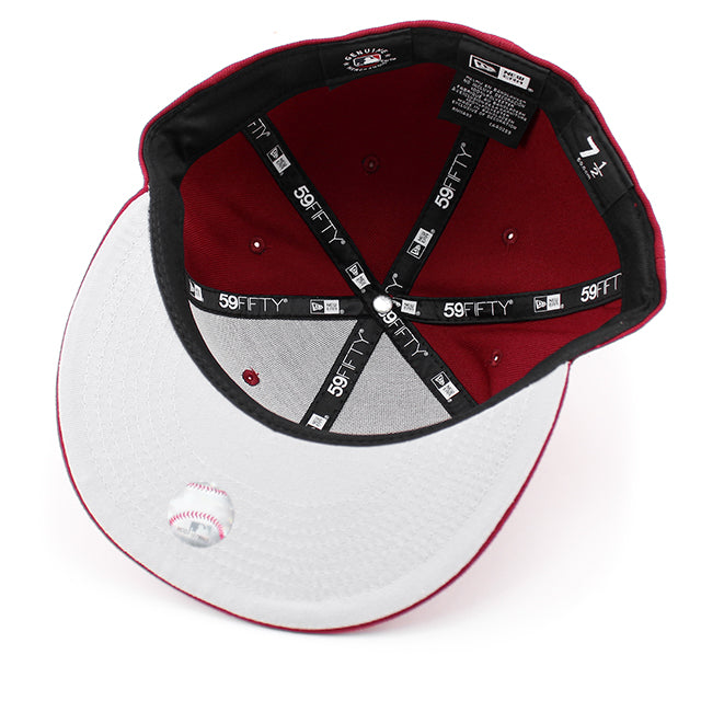 大谷翔平モデル ニューエラ 59FIFTY ロサンゼルス ドジャース MLB SHOHEI OHTANI BATTING FITTED CAP CARDINAL