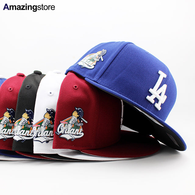 大谷翔平モデル ニューエラ 59FIFTY ロサンゼルス ドジャース MLB SHOHEI OHTANI BATTING FITTED CAP ROYAL BLUE