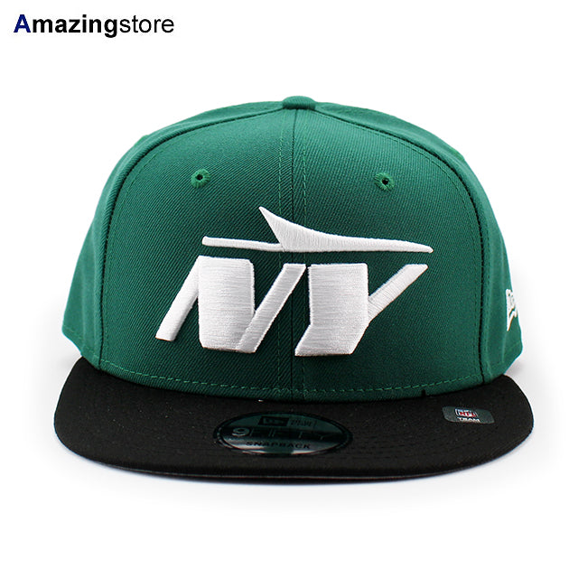 ニューエラ キャップ 9FIFTY スナップバック ニューヨーク ジェッツ NFL 2T TEAM BASIC SNAPBACK CAP GREEN BLACK