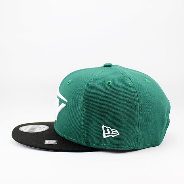 ニューエラ キャップ 9FIFTY スナップバック ニューヨーク ジェッツ NFL 2T TEAM BASIC SNAPBACK CAP GREEN BLACK