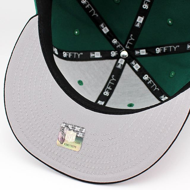 ニューエラ キャップ 9FIFTY スナップバック ニューヨーク ジェッツ NFL 2T TEAM BASIC SNAPBACK CAP GREEN BLACK