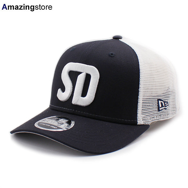 ニューエラ キャップ 9SEVENTY ストレッチ スナップバック サンディエゴ FC MLS MESH STRETCH SNAPBACK CAP NAVY