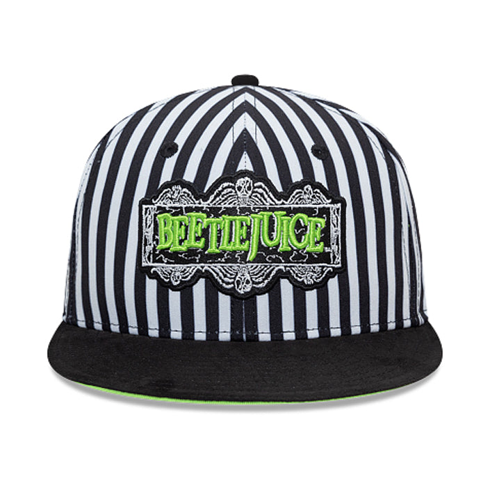 ニューエラ キャップ 9FIFTY スナップバック ビートルジュース STRIPE SNAPBACK