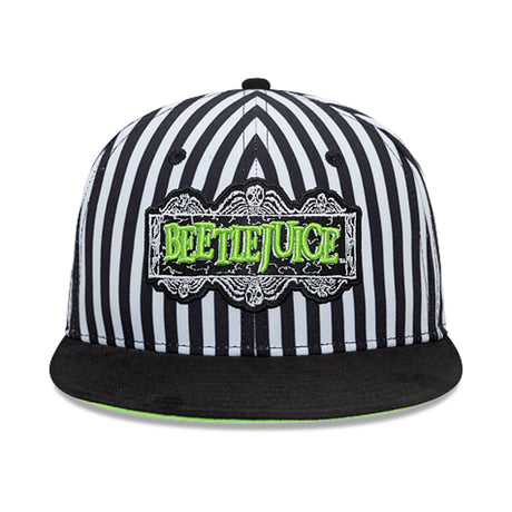 ニューエラ キャップ 9FIFTY スナップバック ビートルジュース STRIPE SNAPBACK