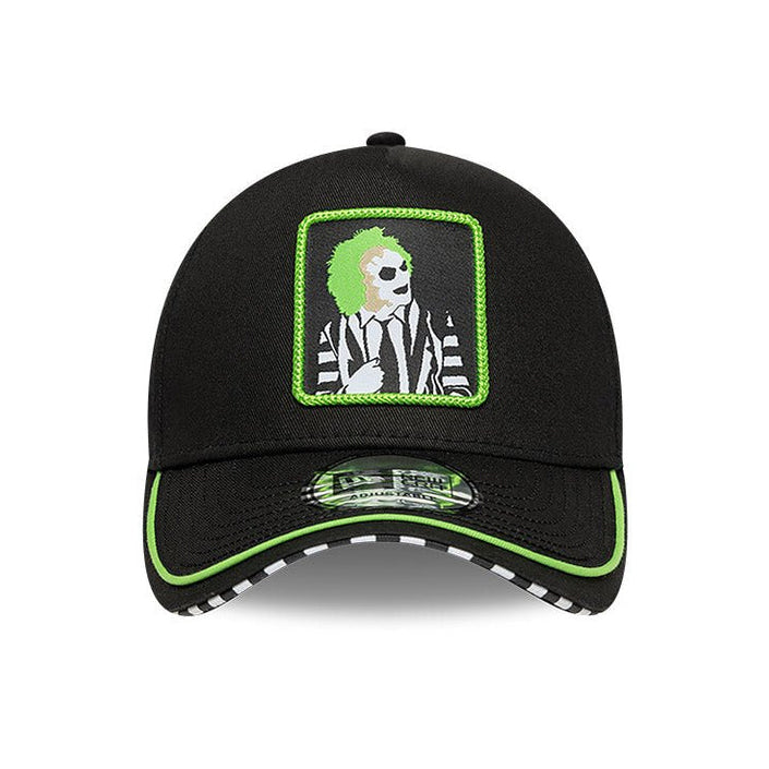 ニューエラ キャップ 9FORTY スナップバック ビートルジュース A-FRAME SNAPBACK CAP BLACK