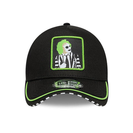 ニューエラ キャップ 9FORTY スナップバック ビートルジュース A-FRAME SNAPBACK CAP BLACK