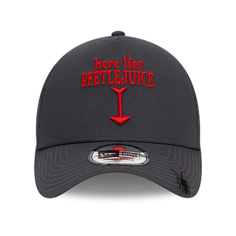 ニューエラ キャップ 9FORTY スナップバック ビートルジュース E-FRAME SNAPBACK CAP GRAPHITE