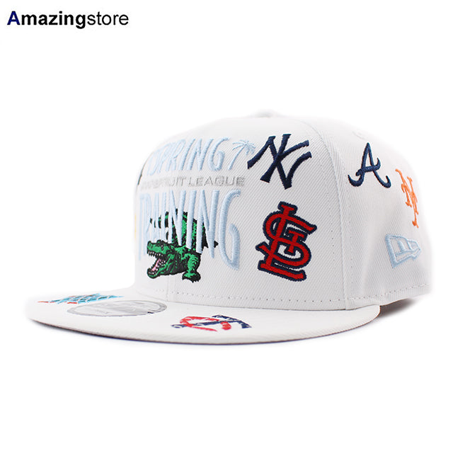 ニューエラ キャップ 9FIFTY スナップバック MLB SPRING TRAINING GRAPEFRUIT LEAGUE SNAPBACK CAP WHITE