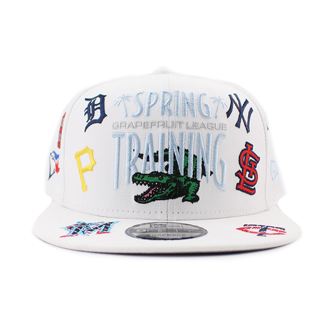 ニューエラ キャップ 9FIFTY スナップバック MLB SPRING TRAINING GRAPEFRUIT LEAGUE SNAPBACK CAP WHITE