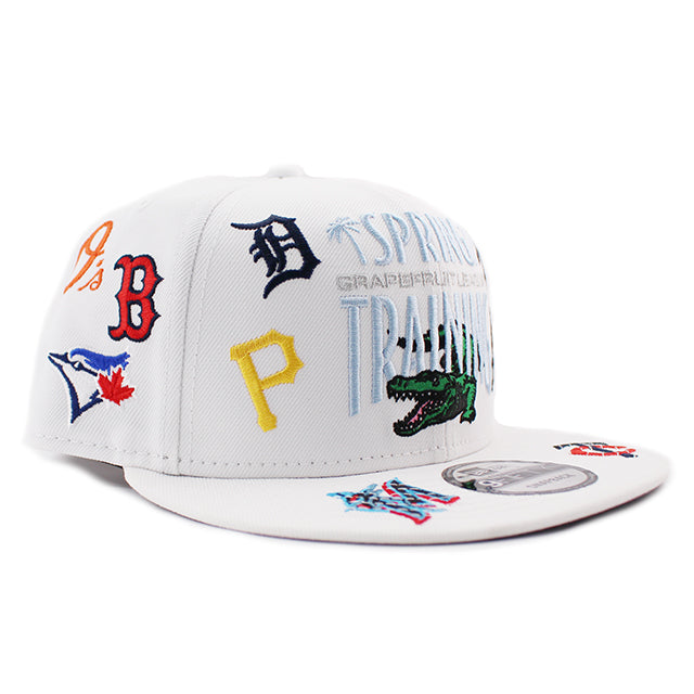 ニューエラ キャップ 9FIFTY スナップバック MLB SPRING TRAINING GRAPEFRUIT LEAGUE SNAPBACK CAP WHITE