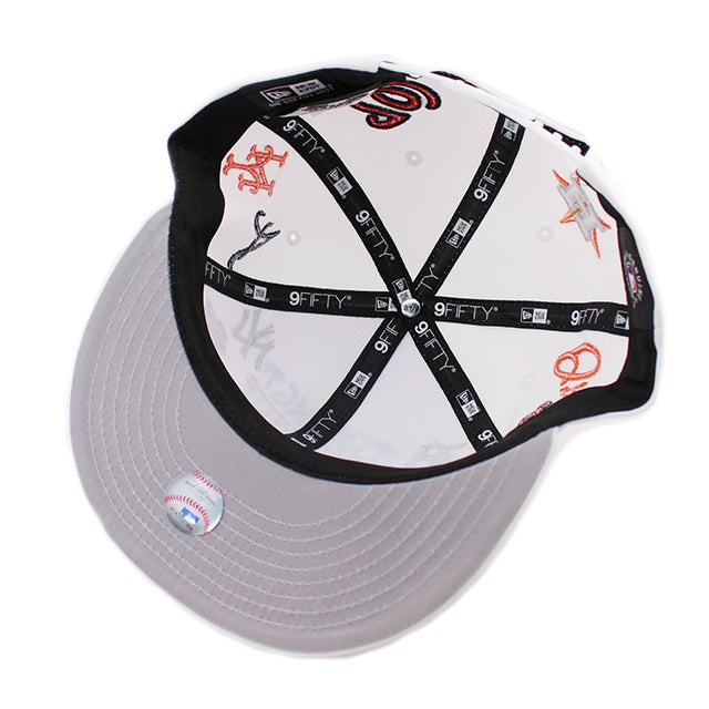ニューエラ キャップ 9FIFTY スナップバック MLB SPRING TRAINING GRAPEFRUIT LEAGUE SNAPBACK CAP WHITE