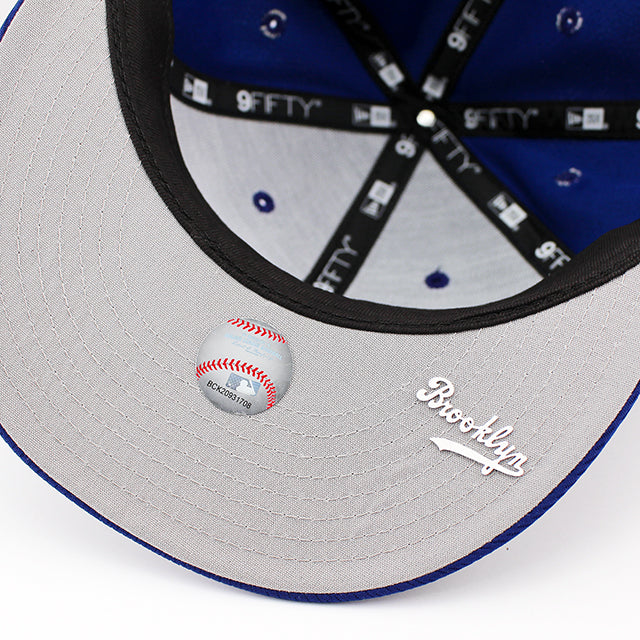 ニューエラ キャップ 9FIFTY ブルックリン ドジャース MLB COOPERSTOWN SNAPBACK CAP ROYAL BLUE