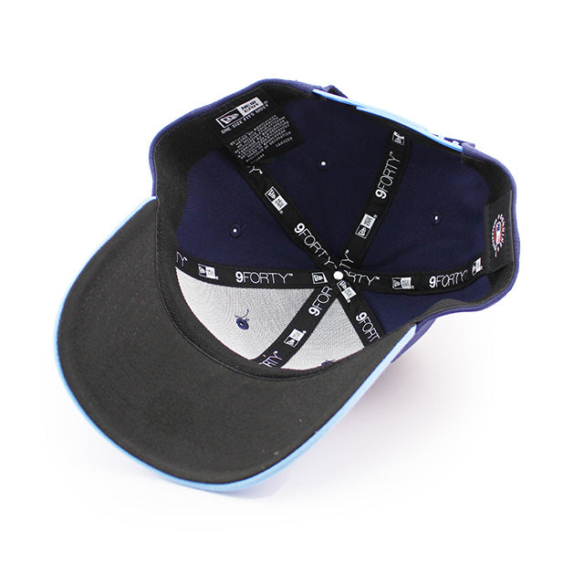 ニューエラ キャップ ストレッチ スナップバック 9FORTY トロント ブルージェイズ MLB ALTERNATE-4 STRETCH SNAPBACK CAP NAVY LT BLUE