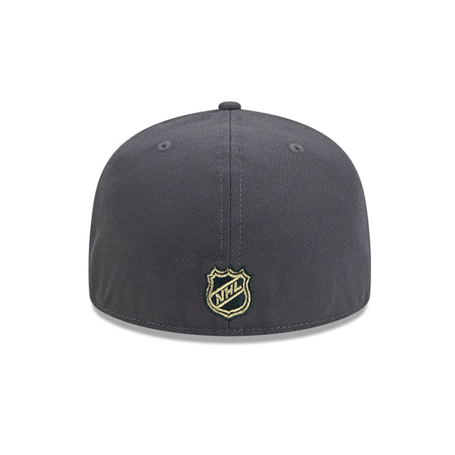 ニューエラ キャップ 59FIFTY ラスベガス ゴールデンナイツ NHL TEAM BASIC FITTED CAP GRAPHITE