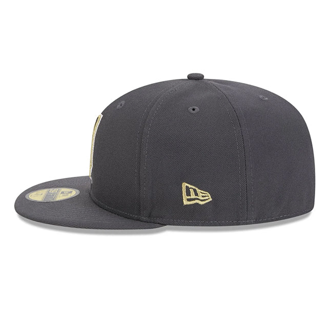 ニューエラ キャップ 59FIFTY ラスベガス ゴールデンナイツ NHL TEAM BASIC FITTED CAP GRAPHITE
