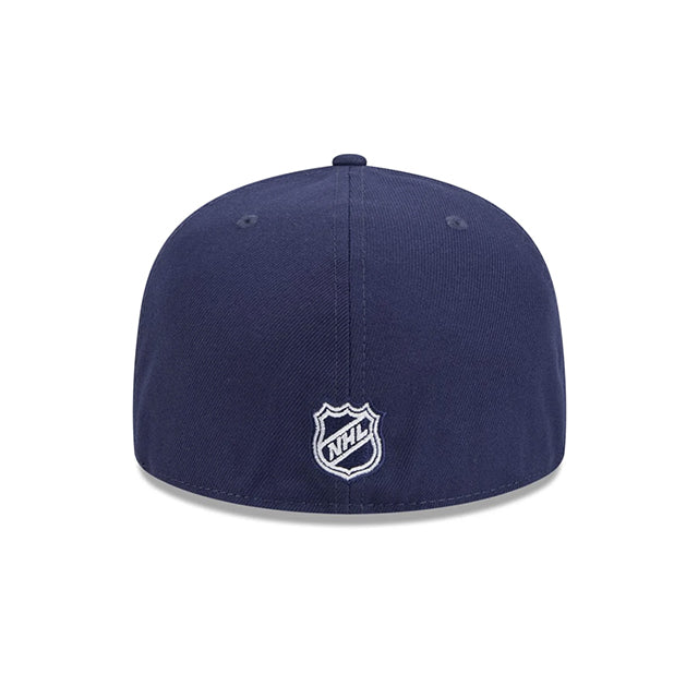 ニューエラ キャップ 59FIFTY トロント メイプルリーフス NHL TEAM BASIC FITTED CAP NAVY