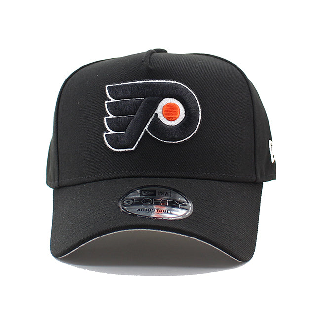 ニューエラ キャップ 9FORTY フィラデルフィア フライヤーズ NHL A-FRAME SNAPBACK CAP BLACK