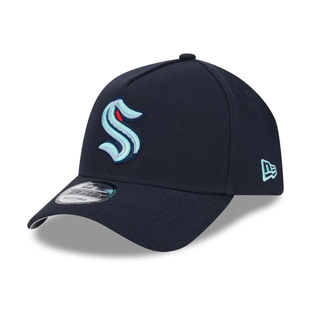 ニューエラ キャップ 9FORTY スナップバック シアトル クラーケン NHL A-FRAME SNAPBACK CAP
