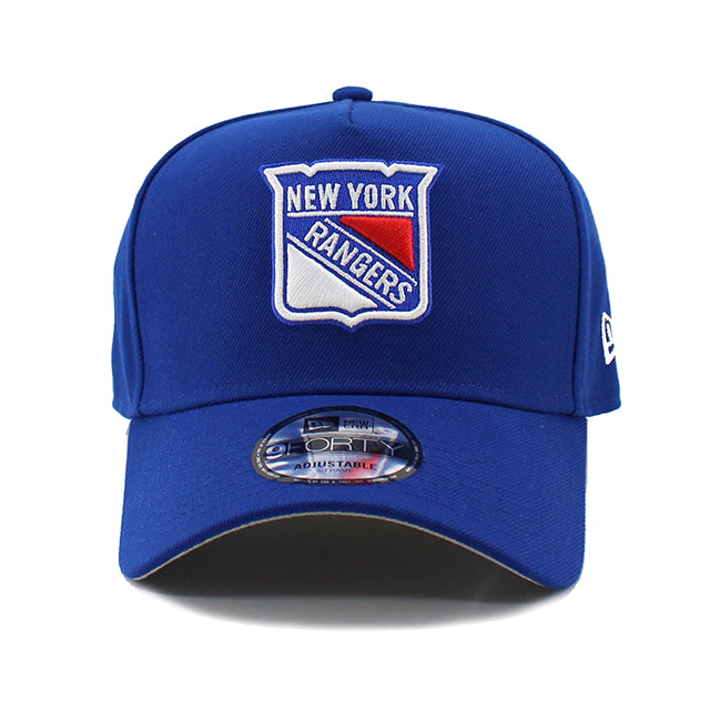 ニューエラ キャップ 9FORTY ニューヨーク レンジャース NHL A-FRAME SNAPBACK CAP ROYAL