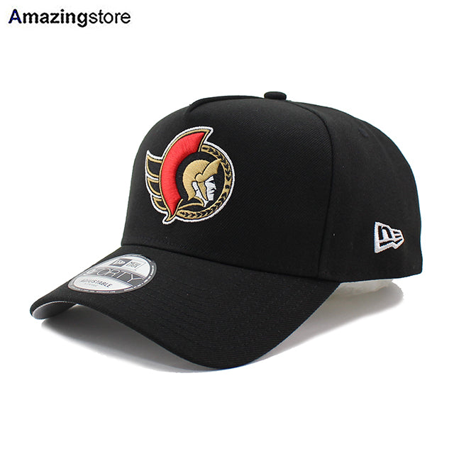 ニューエラ キャップ 9FORTY オタワ セネターズ NHL A-FRAME SNAPBACK CAP BLACK