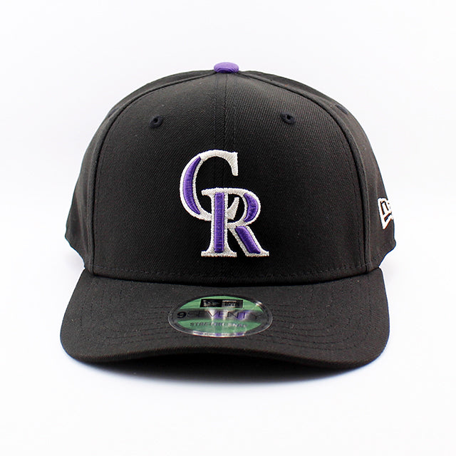 ニューエラ キャップ 9SEVENTY ストレッチ スナップバック コロラド ロッキーズ MLB PLAYER REPLICA STRETCH SNAPBACK CAP
