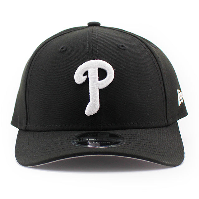 ニューエラ 9FORTY M-CROWN スナップバック フィラデルフィア フィリーズ MLB SNAPBACK CAP BLACK-WHITE