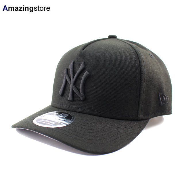ニューエラ 9FORTY M-CROWN A-FRAME スナップバック ニューヨーク ヤンキース MLB SNAPBACK CAP BLACKOUT