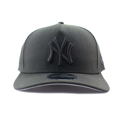 ニューエラ 9FORTY M-CROWN A-FRAME スナップバック ニューヨーク ヤンキース MLB SNAPBACK CAP BLACKOUT
