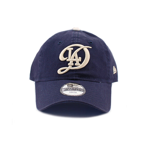 子供用 シティコネクト ニューエラ 9TWENTY ストラップバック ロサンゼルス ドジャース YOUTH 2025 MLB CITY CONNECT TODDER STRAPBACK CAP NAVY