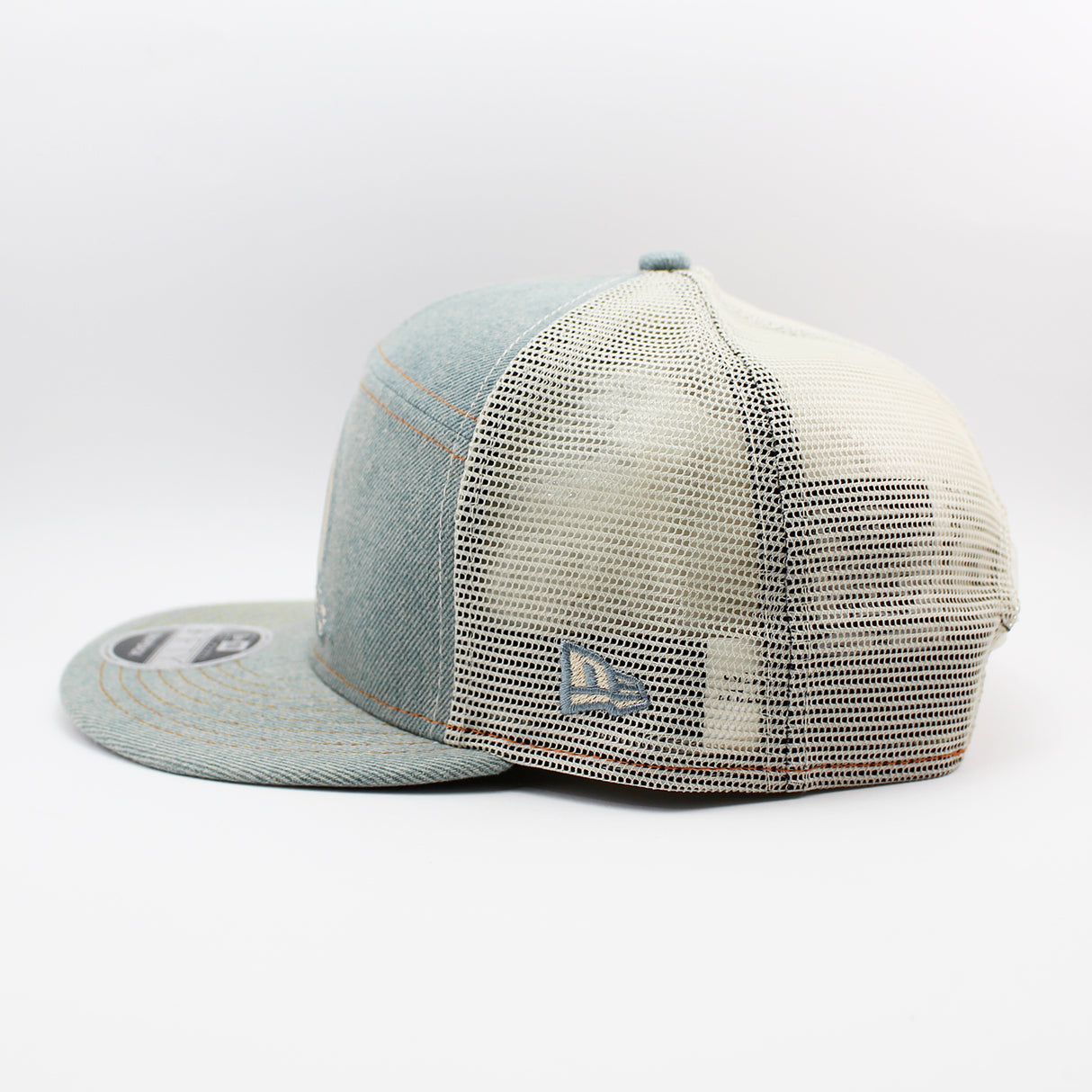 ニューエラ 9FIFTY スナップバック 映画 メジャーリーグ SPLIT PANEL SNAPBACK CAP DENIM